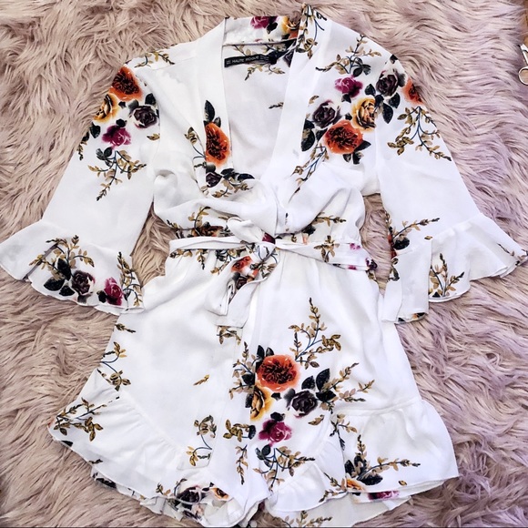 Haute Rogue Pants - Haute Rogue Floral Romper